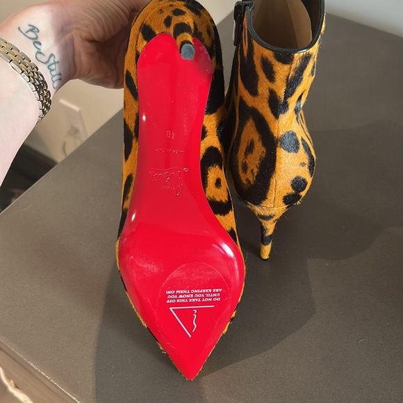 NWT Christian Louboutin booties - Picture 3 of 5